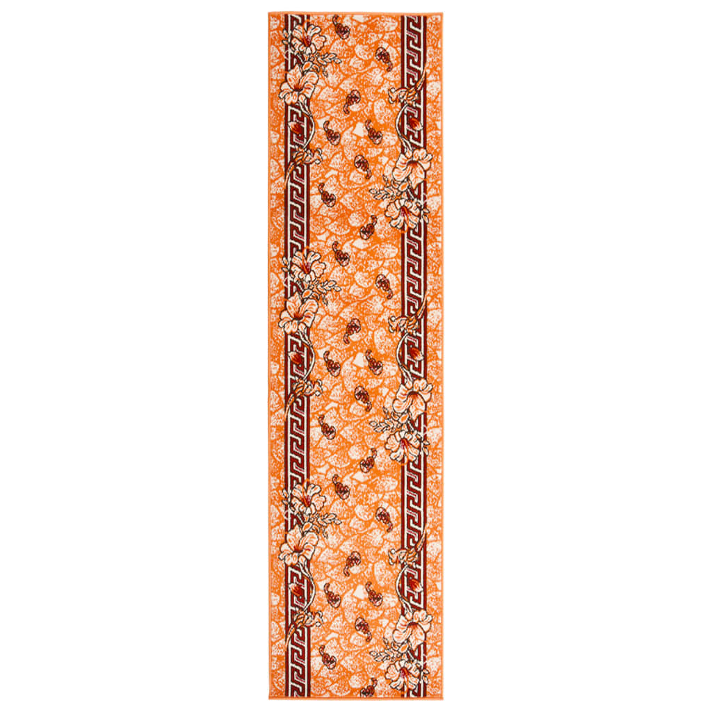Teppichläufer BCF Terrakottarot 80x350 cm