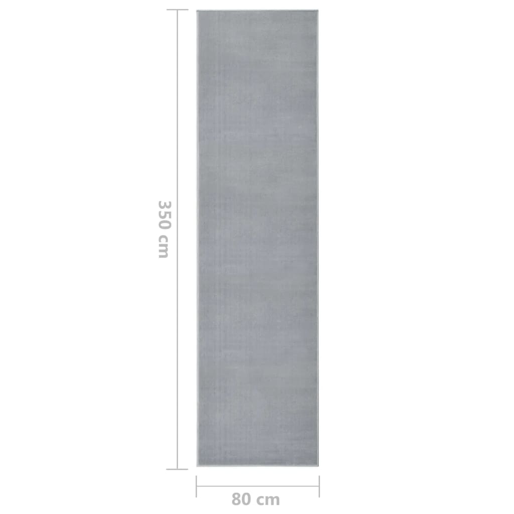 Teppichläufer BCF Grau 80x350 cm