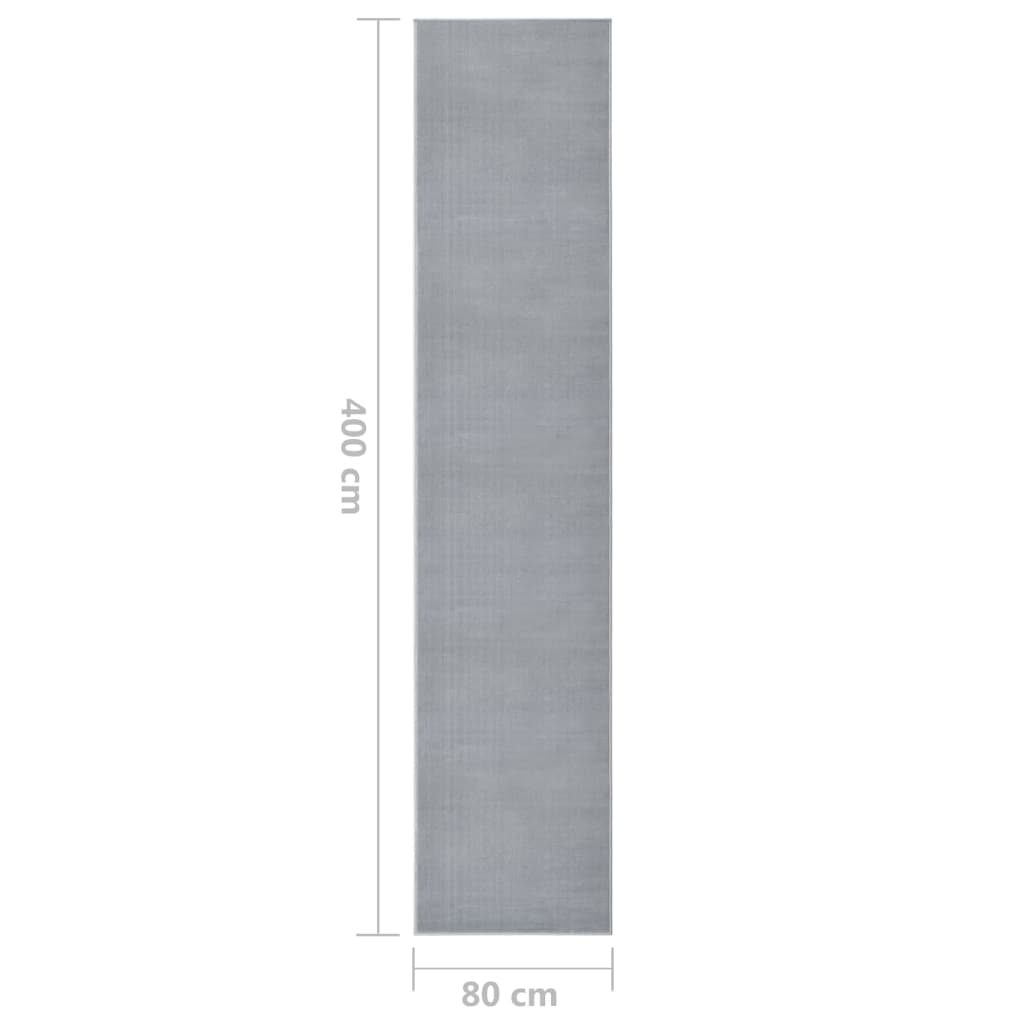 Teppichläufer BCF Grau 80x400 cm
