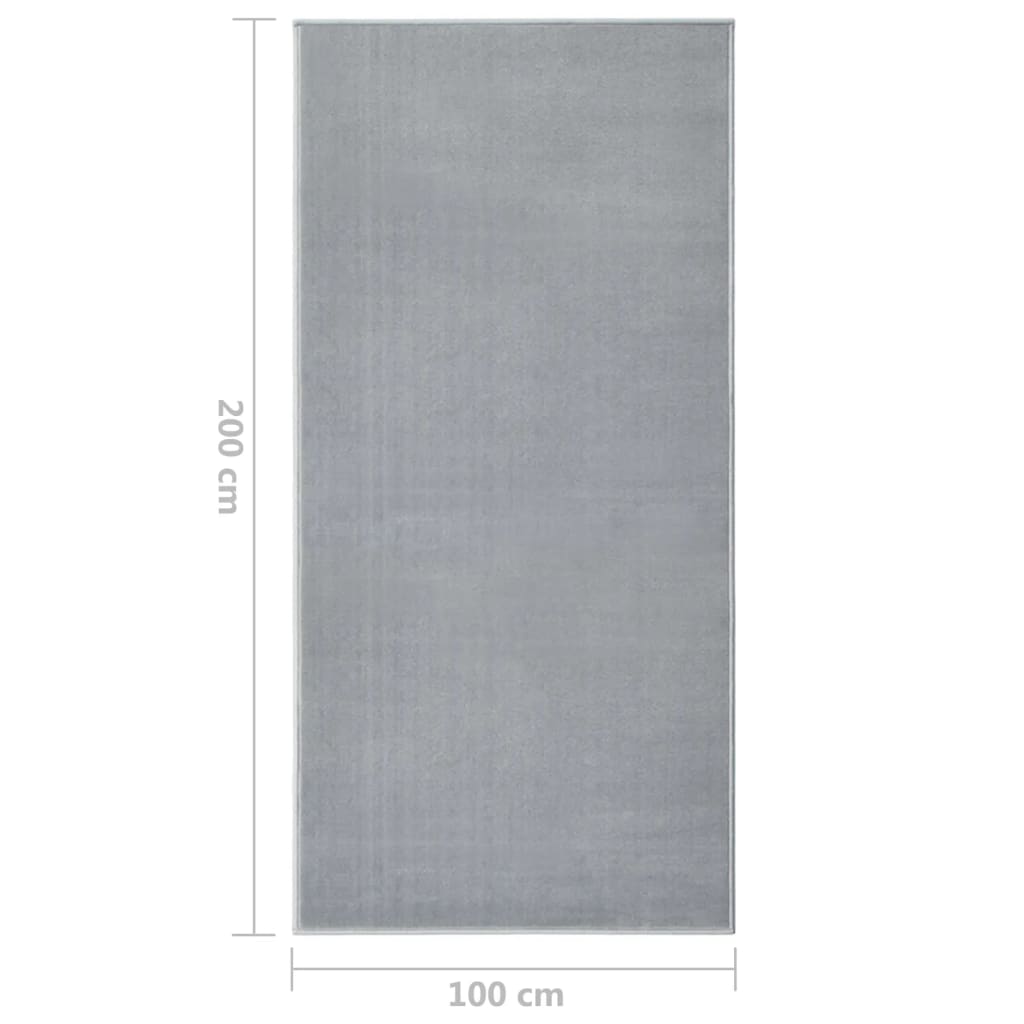 Teppichläufer BCF Grau 100x200 cm