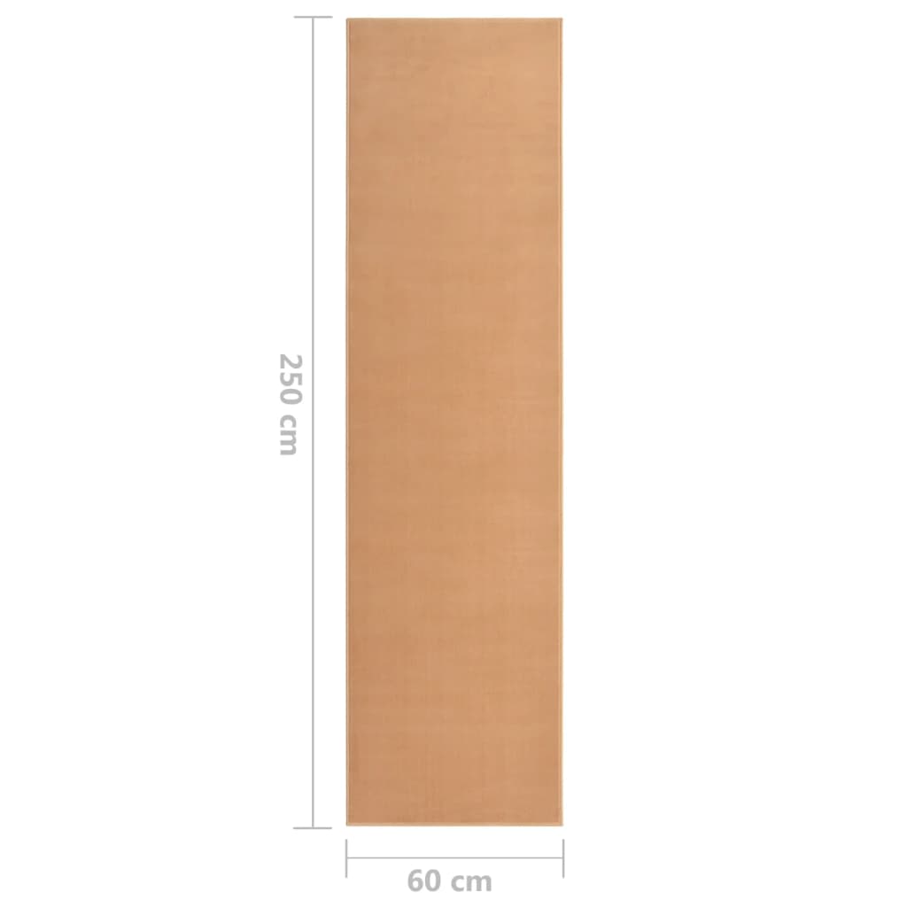 Teppichläufer BCF Beige 60x250 cm