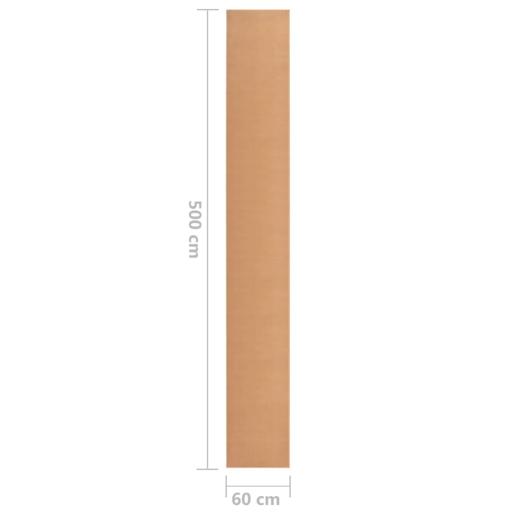 Teppichläufer BCF Beige 60x500 cm