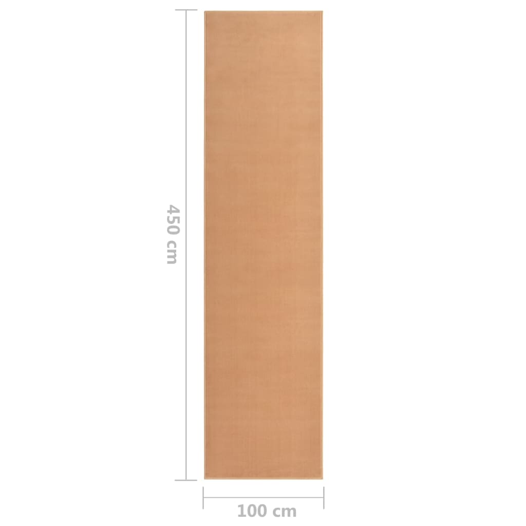 Teppichläufer BCF Beige 100x450 cm