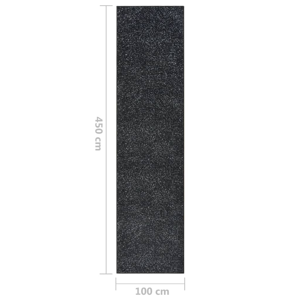 Teppichläufer BCF Anthrazit 100x450 cm