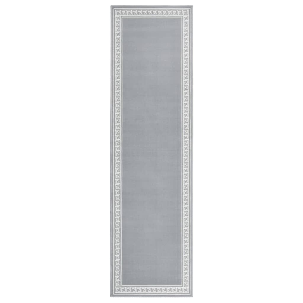 Teppichläufer BCF Grau mit Motiv 80x300 cm