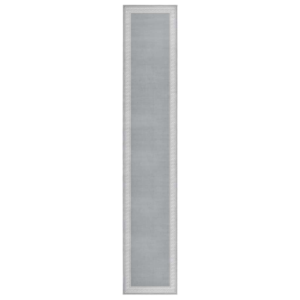 Teppichläufer BCF Grau mit Motiv 80x450 cm