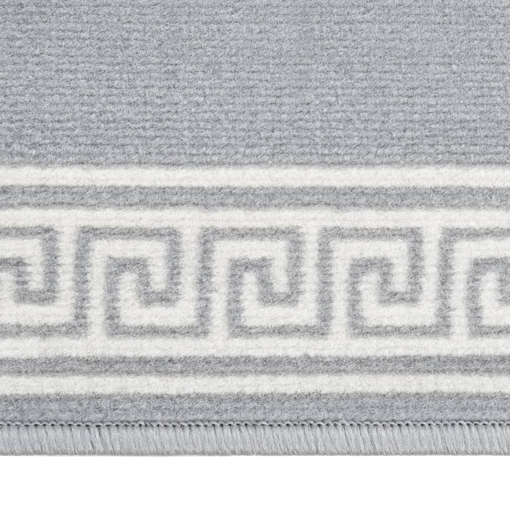 Teppichläufer BCF Grau mit Motiv 80x450 cm