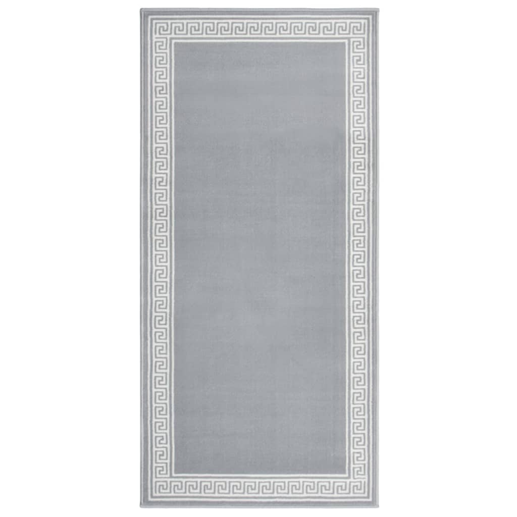 Teppichläufer BCF Grau mit Motiv 100x200 cm