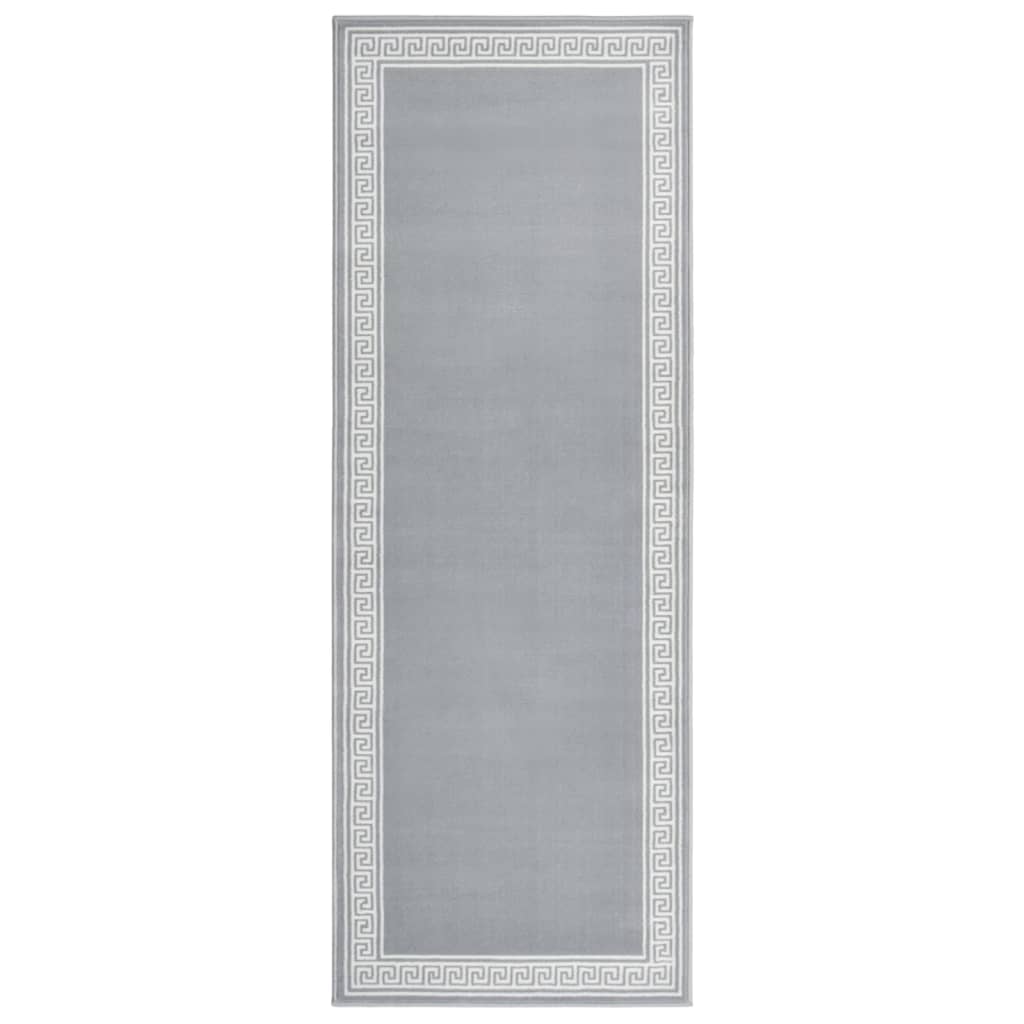 Teppichläufer BCF Grau mit Motiv 100x250 cm