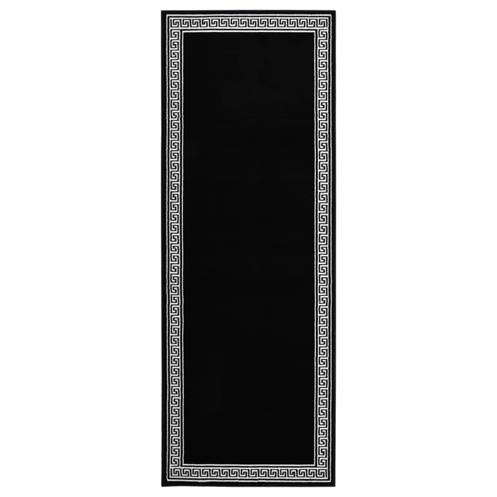 Teppichläufer BCF Schwarz mit Motiv 100x250 cm