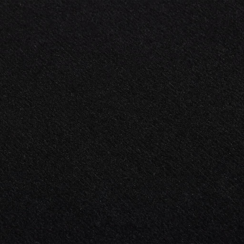 Teppichläufer BCF Schwarz mit Motiv 100x500 cm