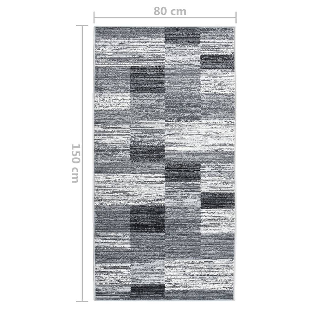 Teppichläufer BCF Grau 80x150 cm