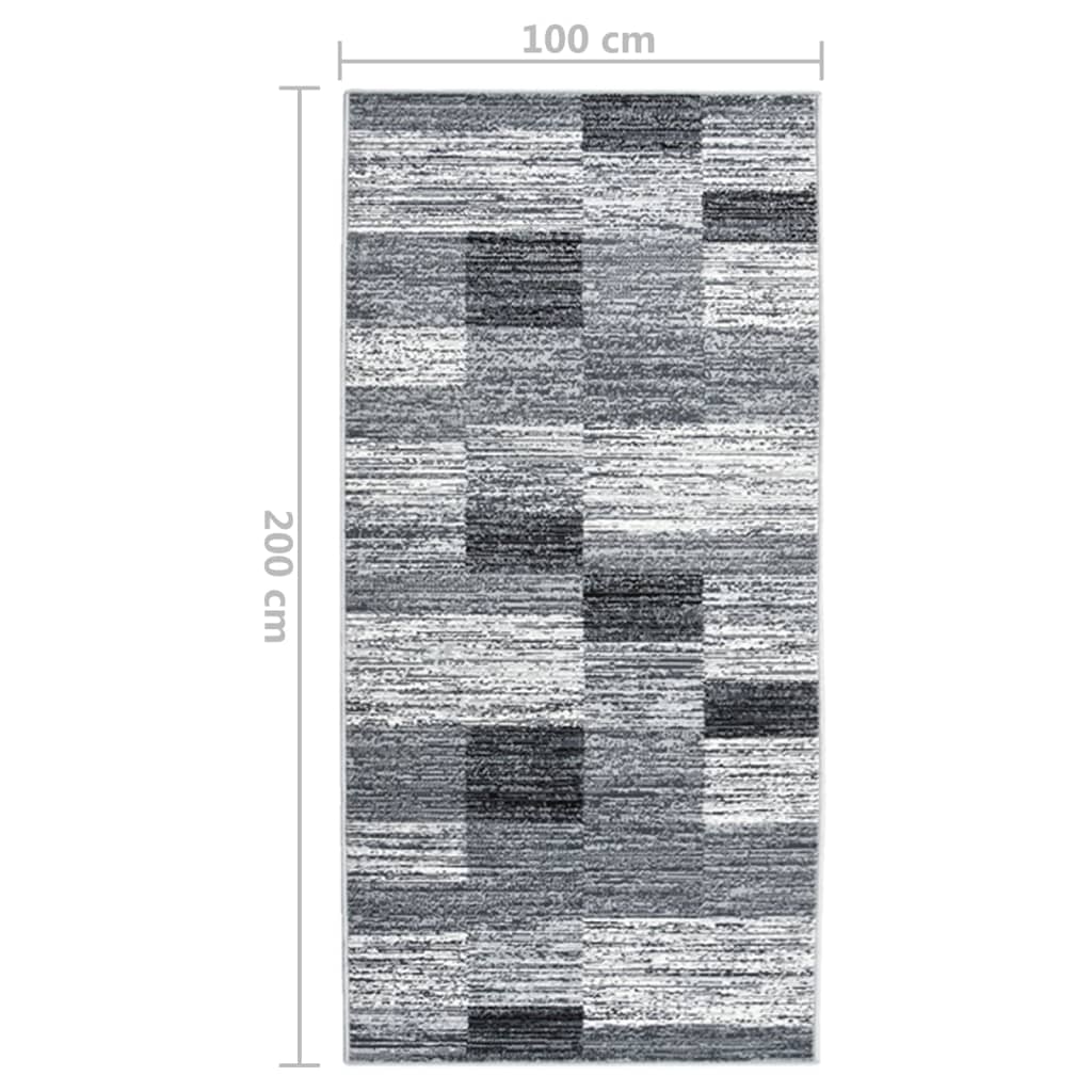 Teppichläufer BCF Grau 100x200 cm