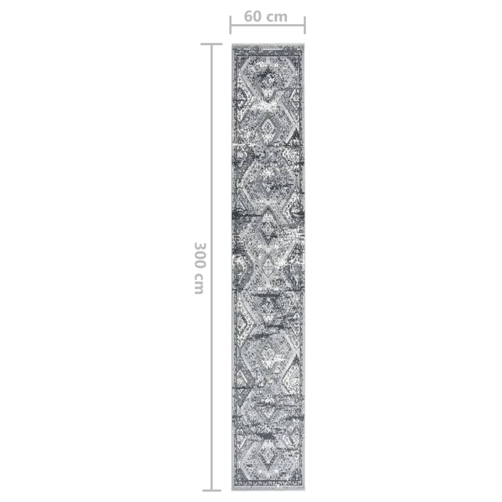 Teppichläufer BCF Orientalisch Grau 60x300 cm