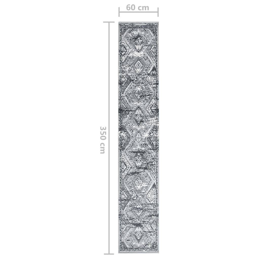 Teppichläufer BCF Orientalisch Grau 60x350 cm