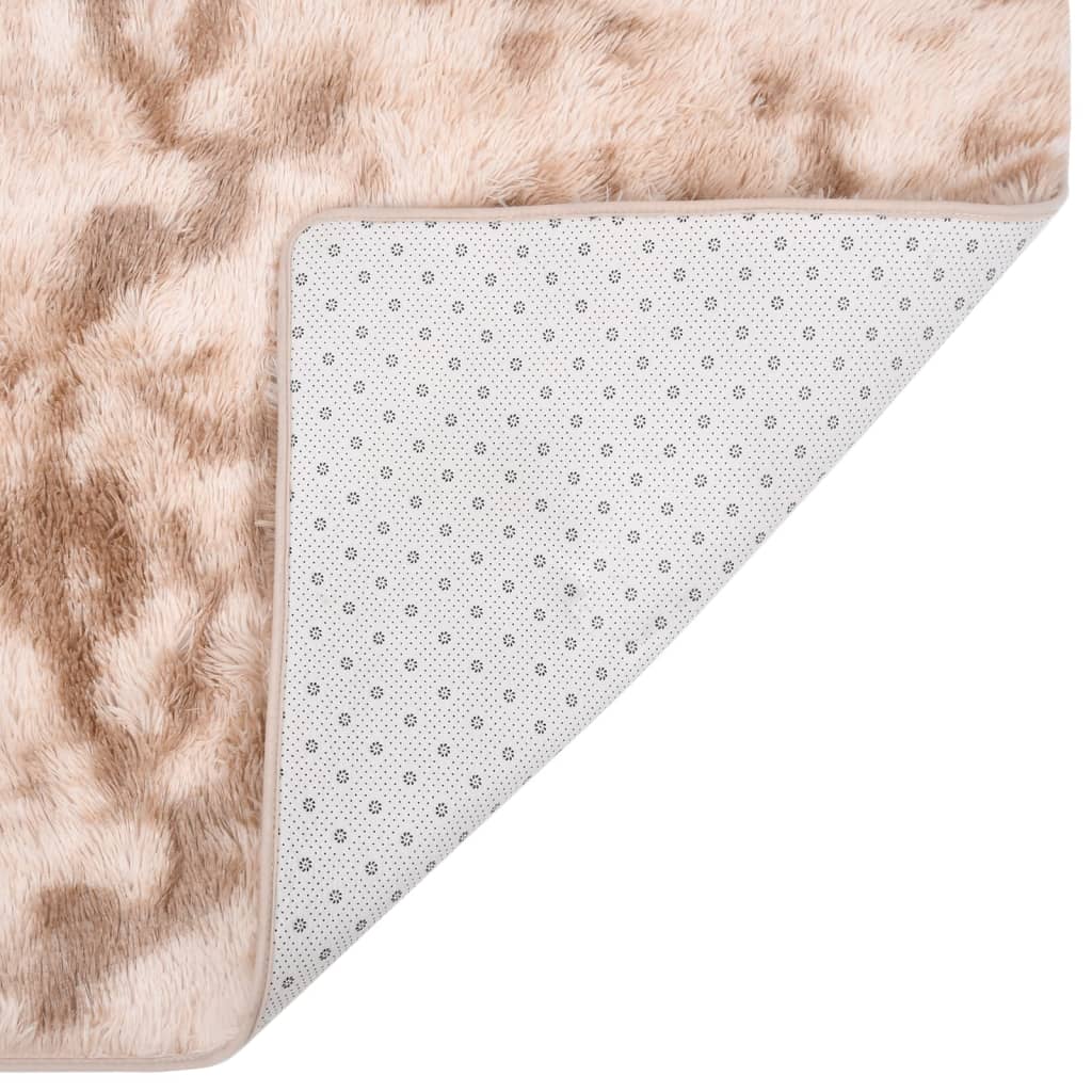 Shaggy-Teppich Creme 270x180 cm