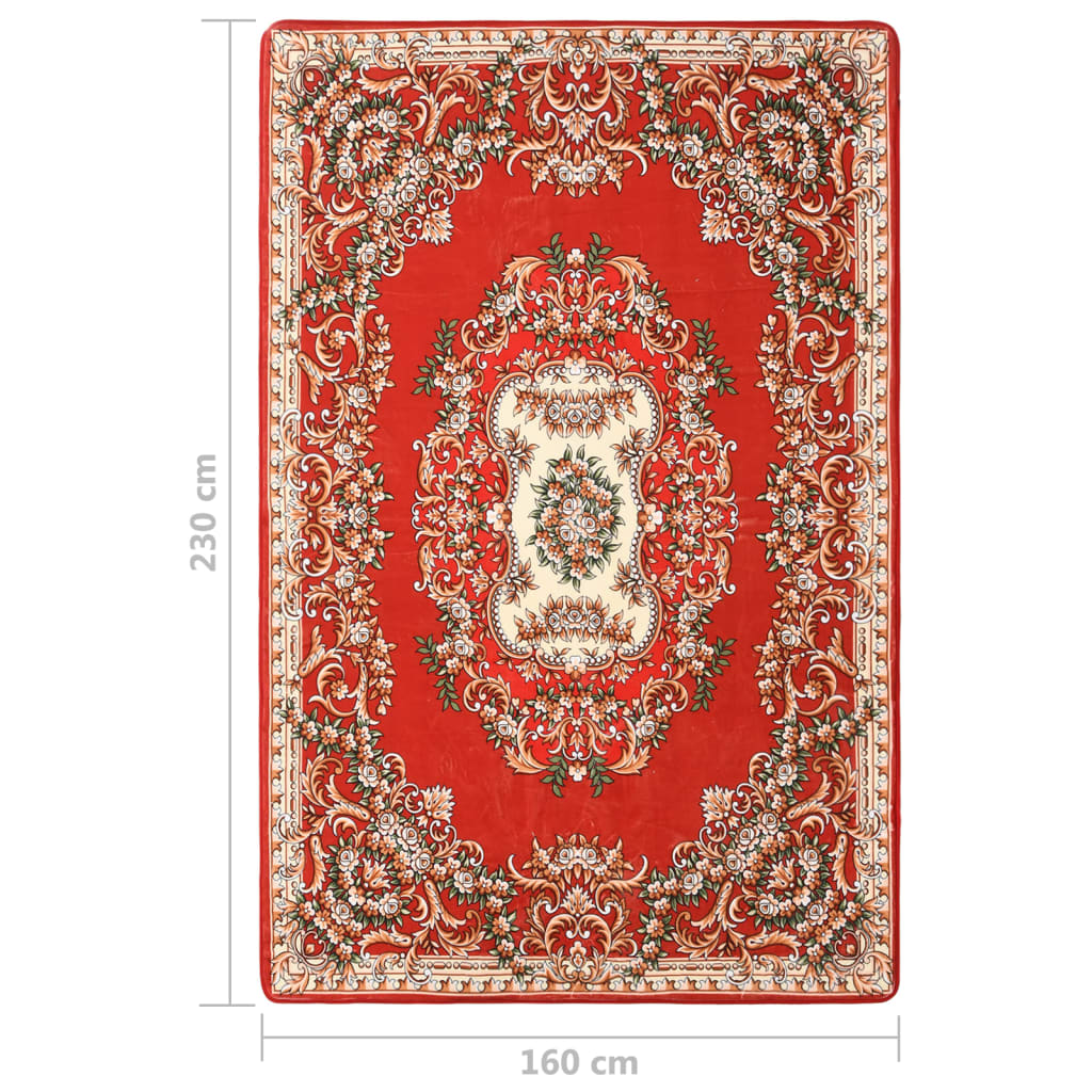 Bedruckter Orientteppich Mehrfarbig 160x230 cm