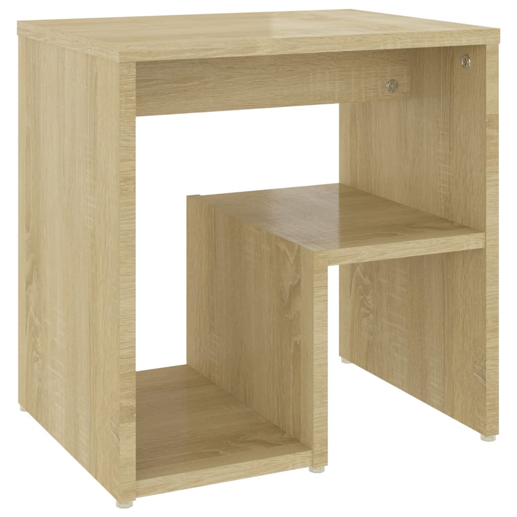 Tables de chevet 2 pcs. Chêne Sonoma 40x30x40 cm matériau bois