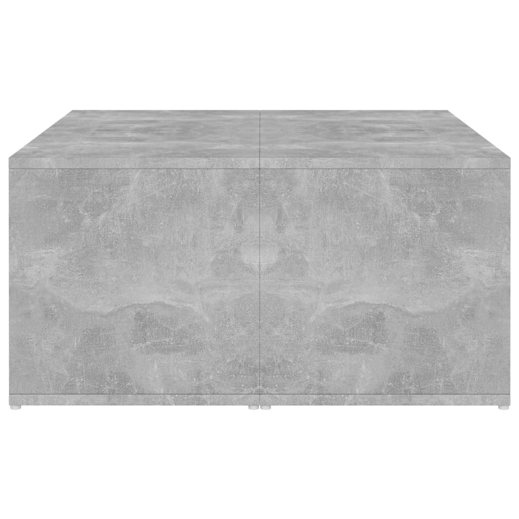Couchtische 4 Stk. Betongrau 33x33x33 cm Holzwerkstoff