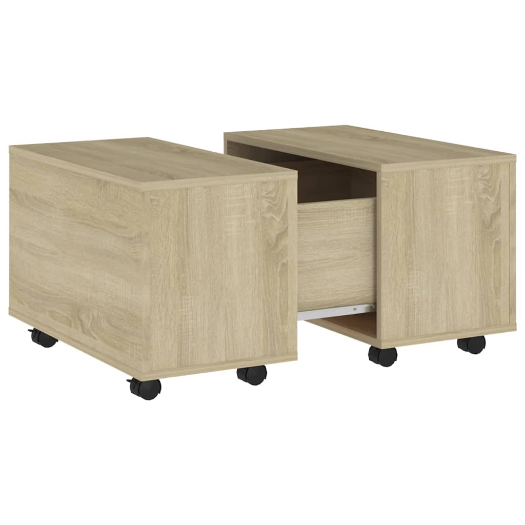 Coffee table Sonoma oak 60x60x38 cm wood material