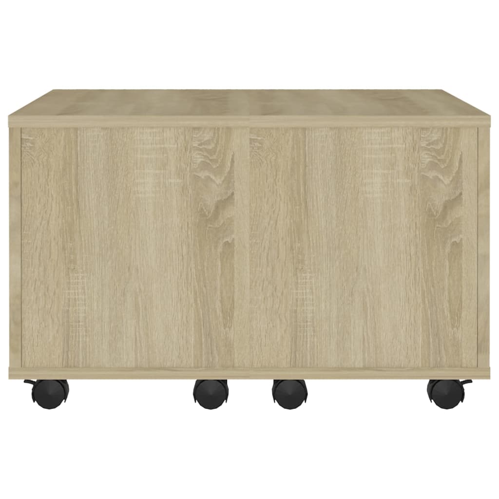 Coffee table Sonoma oak 60x60x38 cm wood material