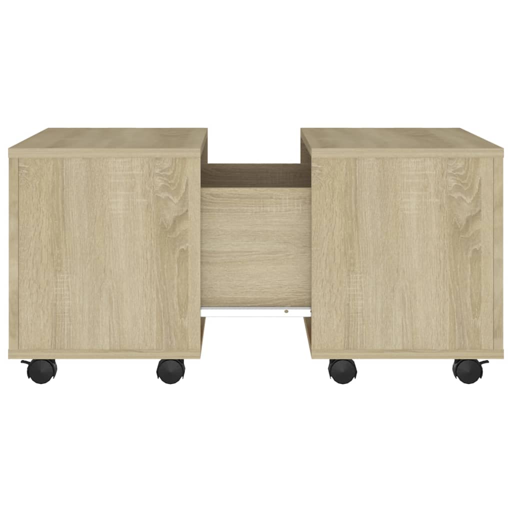 Coffee table Sonoma oak 60x60x38 cm wood material