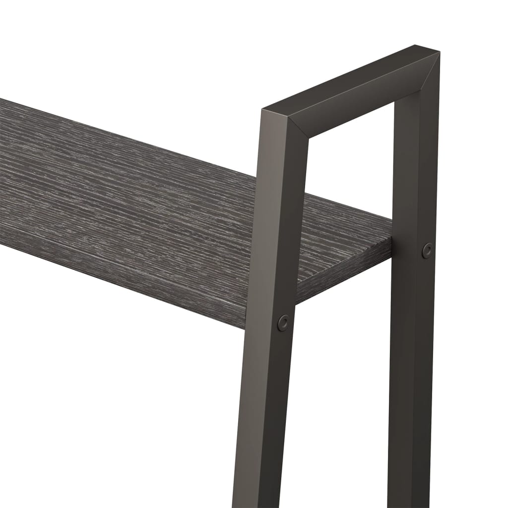Étagère autoportante à 5 niveaux, noire, 56 x 35 x 174 cm
