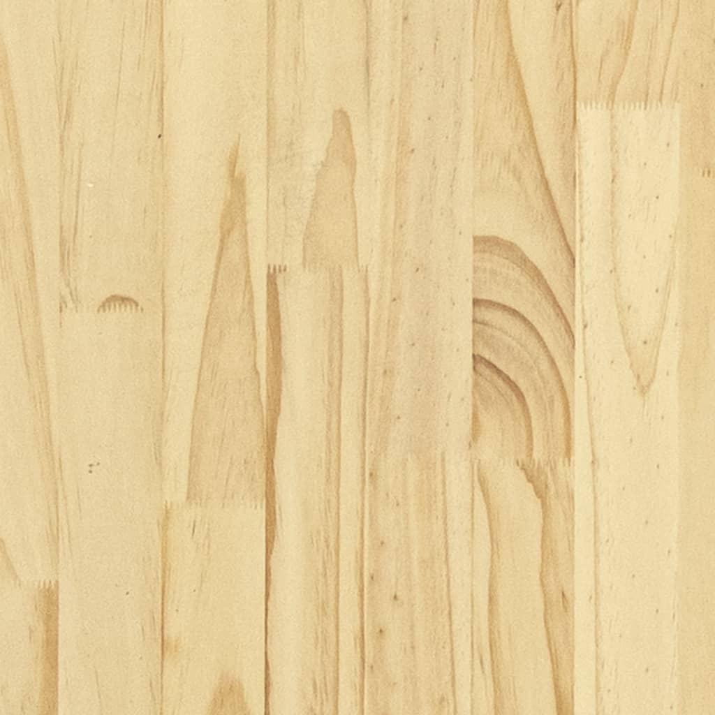 Bookcase 2 shelves 40x30x70 cm solid pine