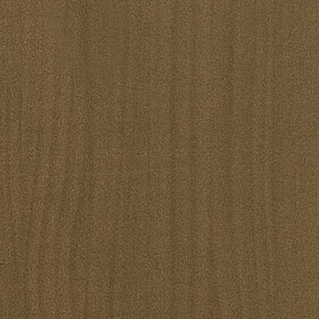 Bibliothèque 4 compartiments 100x30x140 cm bois de pin massif