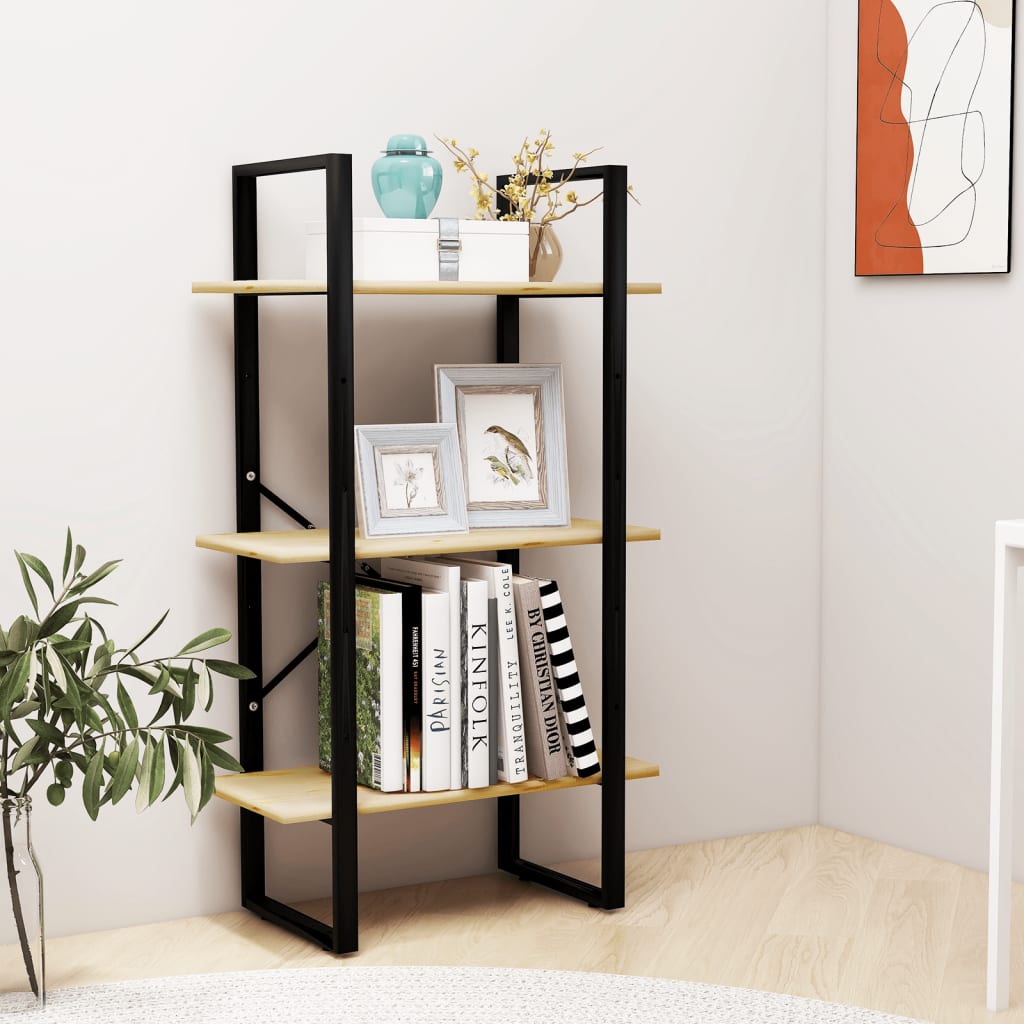 Etagère sur pied 60x30x105 cm en pin massif