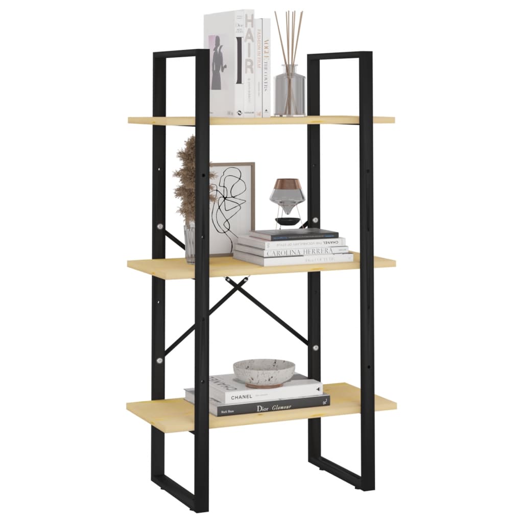 Etagère sur pied 60x30x105 cm en pin massif