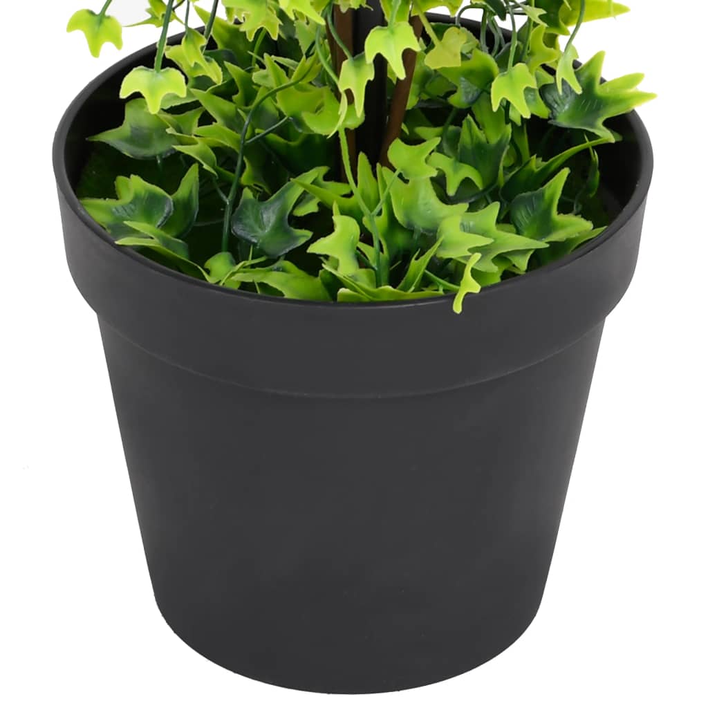 Buis artificiel avec pot vert 100 cm