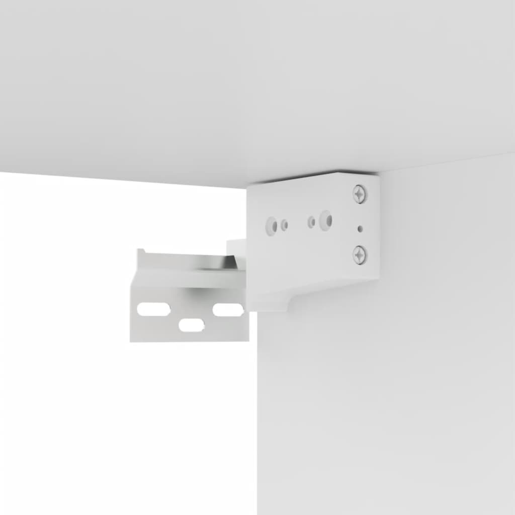 Ensemble de meubles TV 4 pièces en bois blanc