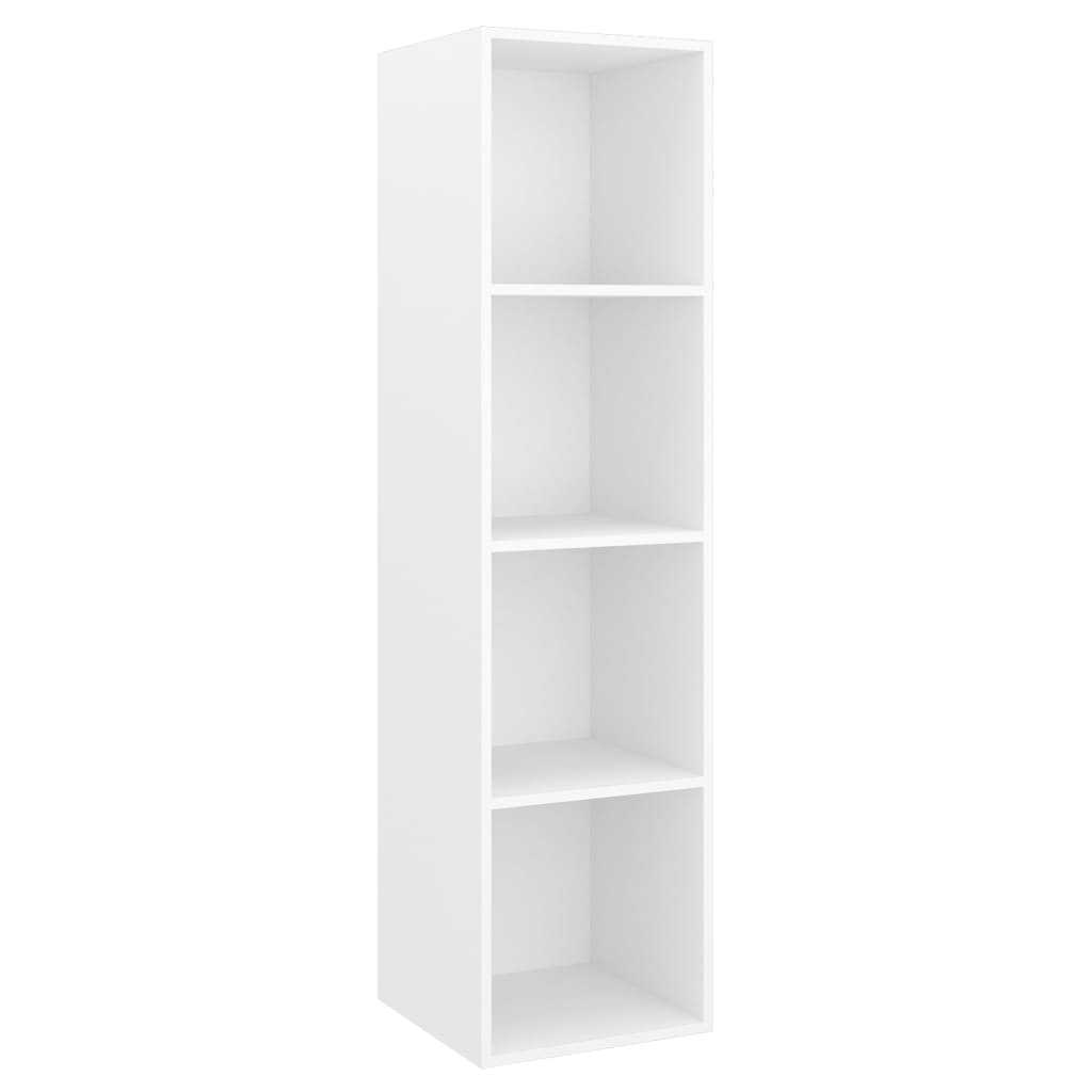 Ensemble de meubles TV 2 pièces en bois blanc
