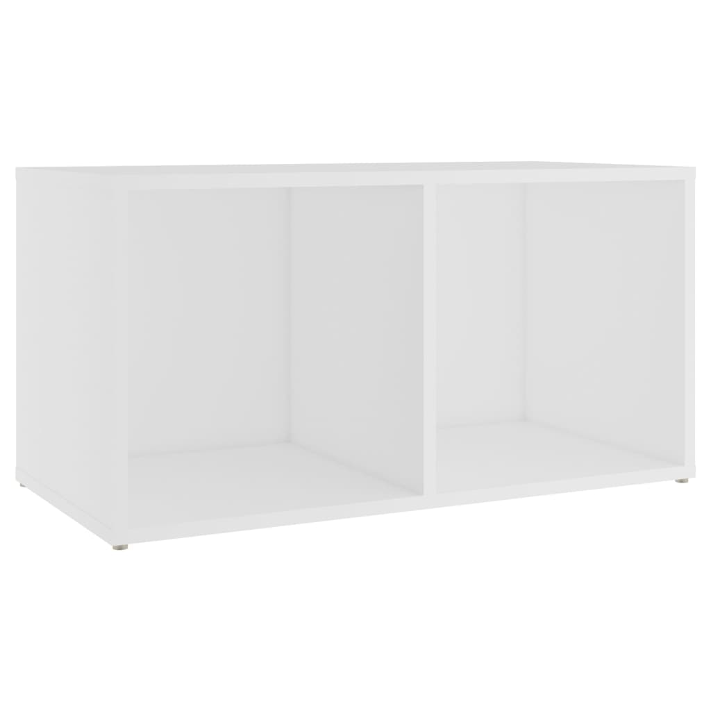 Ensemble de meubles TV 3 pièces en bois blanc