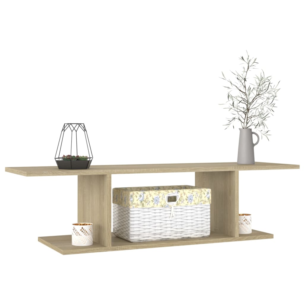 TV-Wandschrank Sonoma-Eiche 103x30x26,5 cm