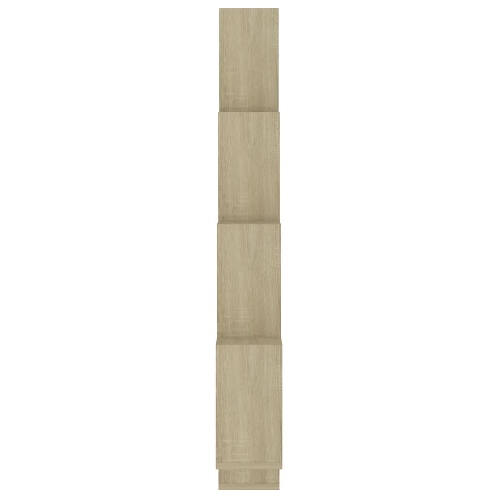 Etagère cube Chêne Sonoma 90x15x119 cm matière bois