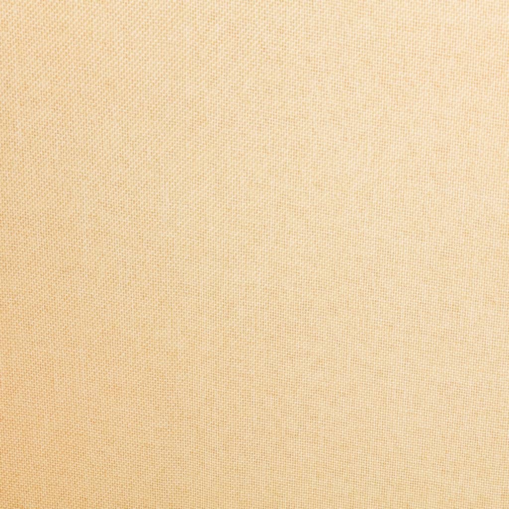 Esszimmerstühle 4 Stk. Creme Stoff