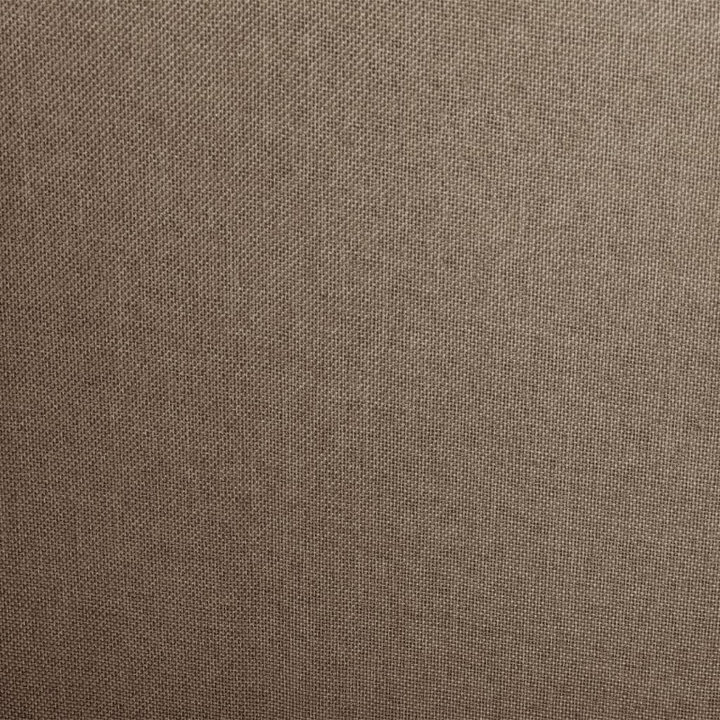 Esszimmerstühle 4 Stk. Taupe Stoff