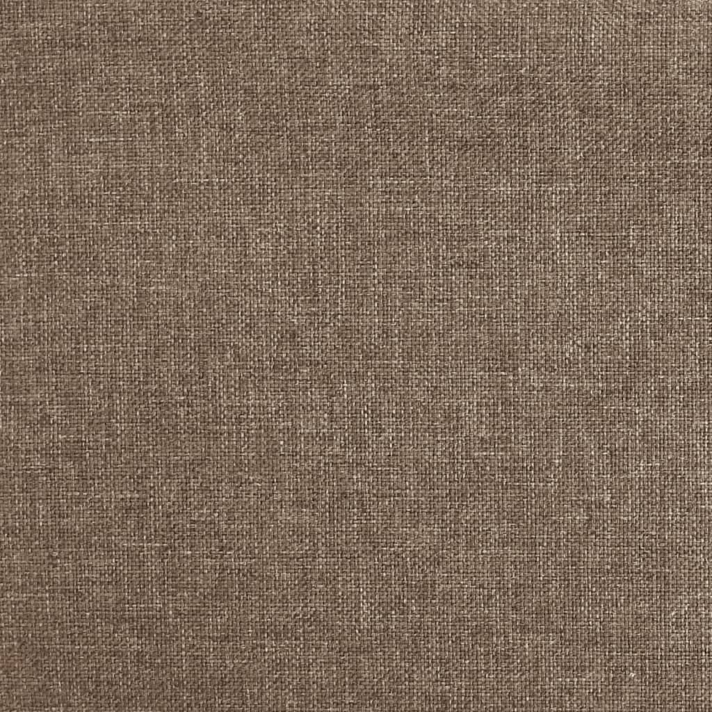 Esszimmerstühle 4 Stk. Taupe Stoff