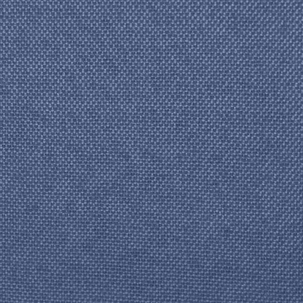 Esszimmerstühle 4 Stk. Blau Stoff