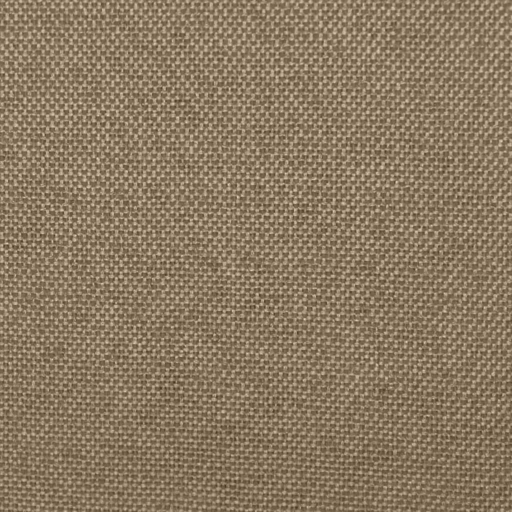 Esszimmerstühle 4 Stk. Taupe Stoff