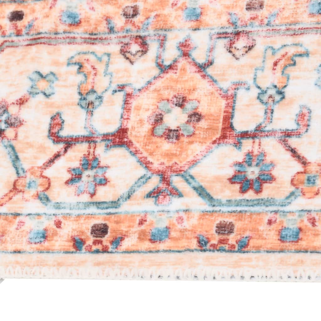Teppich Bedruckt Waschbar Faltbar Bunt 140x200 cm Polyester