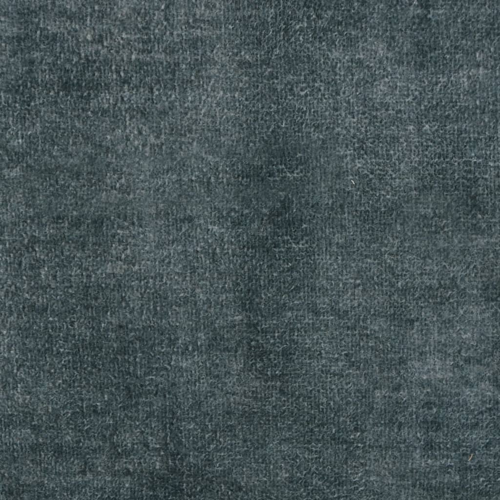 Teppichläufer Waschbar Faltbar Grau 80x300 cm Polyester
