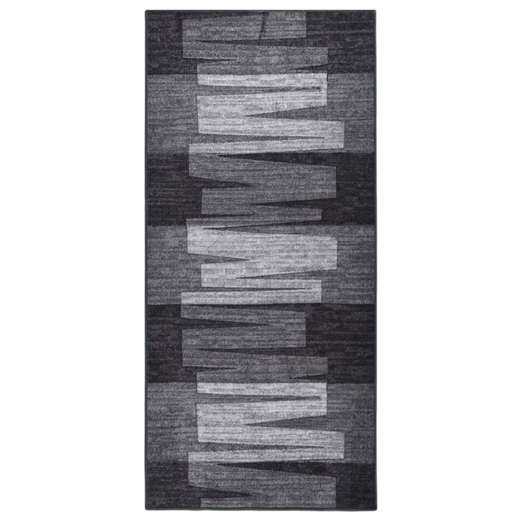 Teppichläufer Anthrazit 67x150 cm Rutschfest