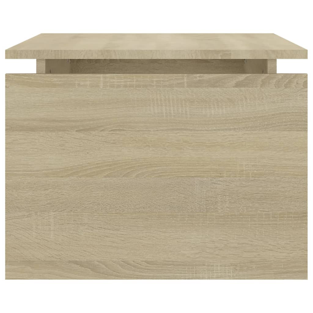 Coffee table Sonoma oak 68x50x38 cm wood material