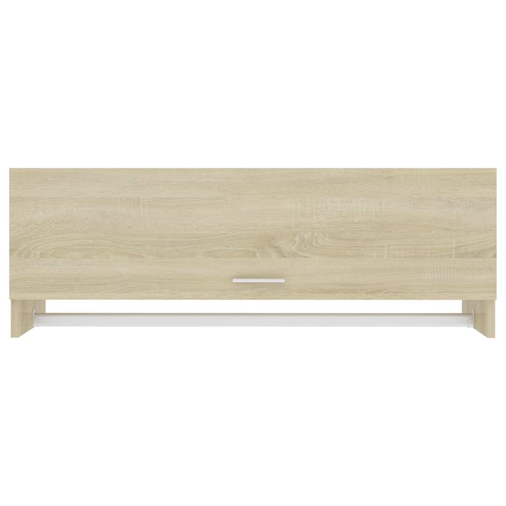 Wardrobe Sonoma Oak 100x32.5x35 cm Wood Material