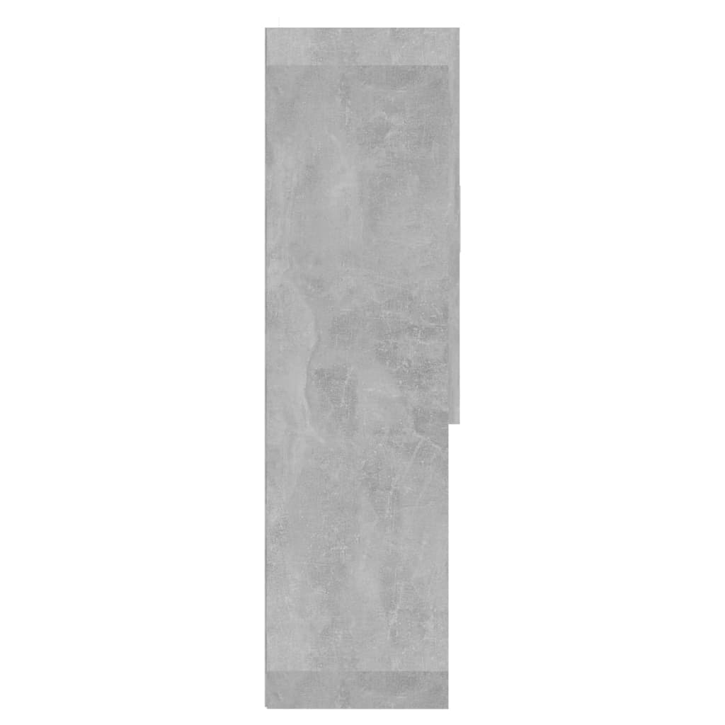 Washing machine cabinet concrete grey 70.5x25.5x90 cm