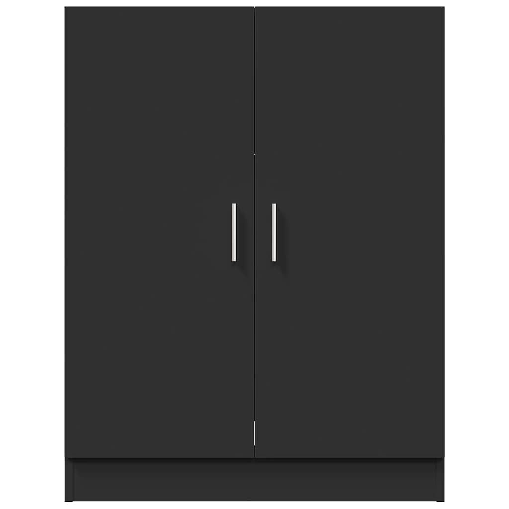 Waschmaschinenschrank Schwarz 71x71,5x91,5 cm