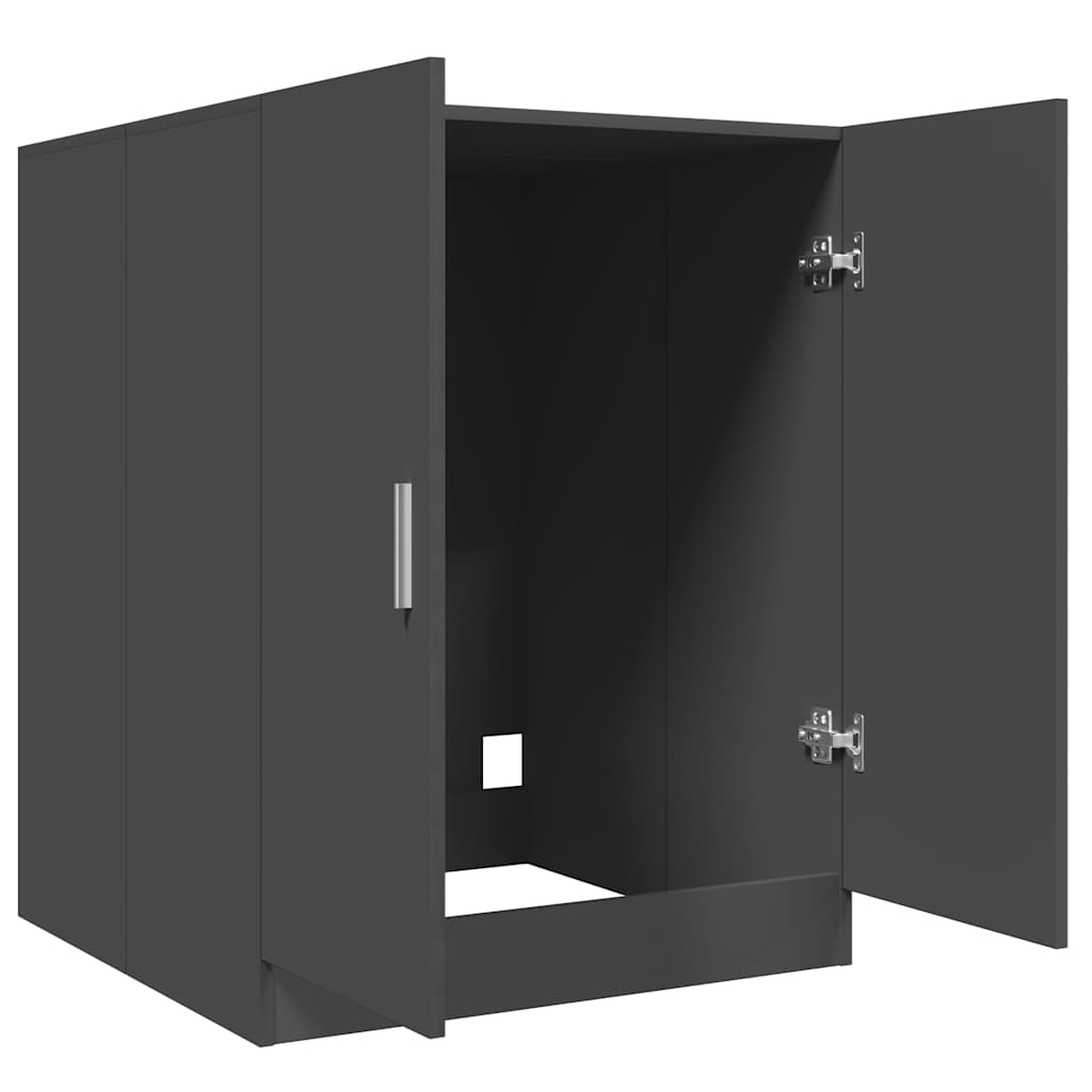 Waschmaschinenschrank Grau 71x71,5x91,5 cm